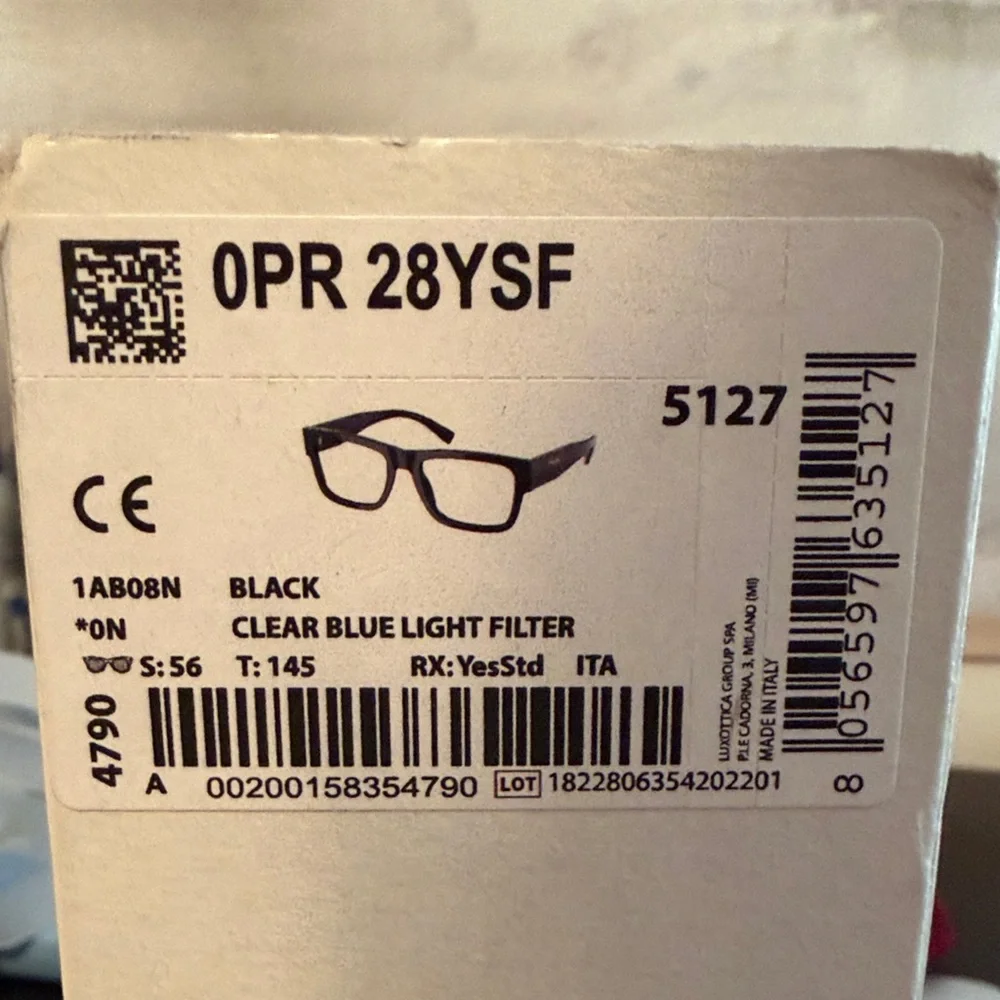 Black Blue Light Filter Glasses - Picture 2 of 6